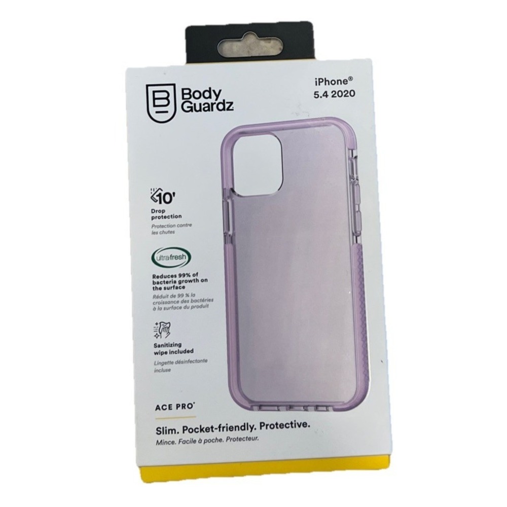 BODY‎ GUARDZ ACE PRO IPHONE 5.4" 2020 LAVENDER TRIM AUTHENTIC